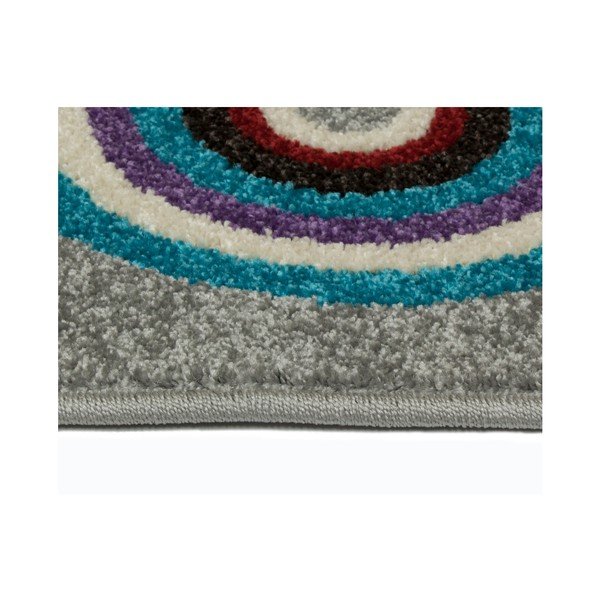 Sivi tepih Universal Boras Circles, 67 x 250 cm-image-2