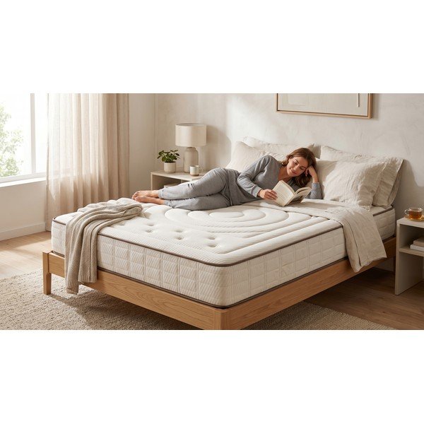 Dvostrani gel madrac Moonia Cashmere Premier Gel, 160 x 200 cm-image-1