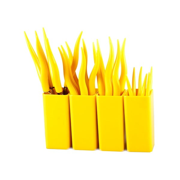 Set pribora za jelo od 24 komada s Vialli Design Ama stalkom-image-1