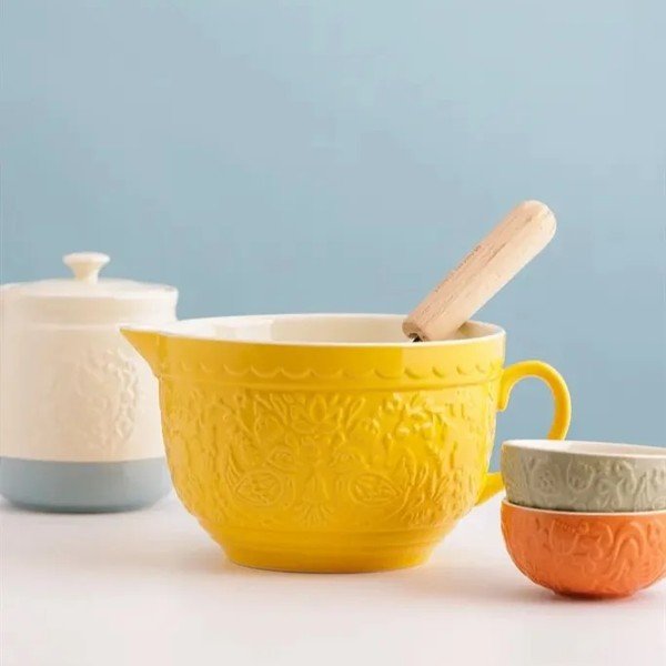 Žuta  keramička zdjela ø 26 cm Home to Roost – Mason Cash-image-1