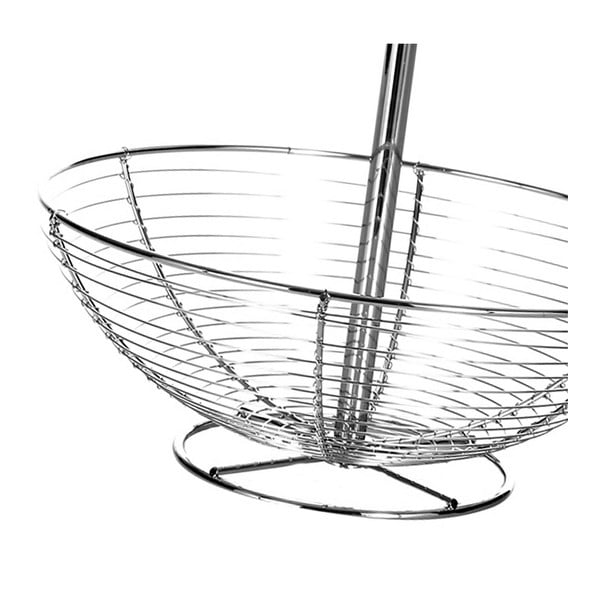 Dvokatni metalni stalak Casa Selección Baker, visine 41 cm-image-1