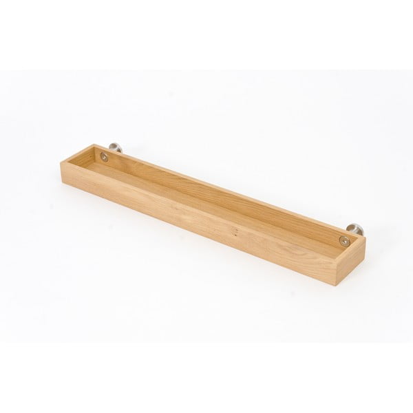 Zidna polica za kupaonicu od hrastovine Wireworks Yoku-image-2