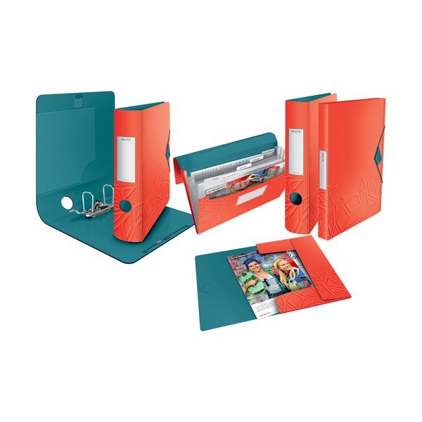 Crveni fascikl s pretincima Leitz -image-4