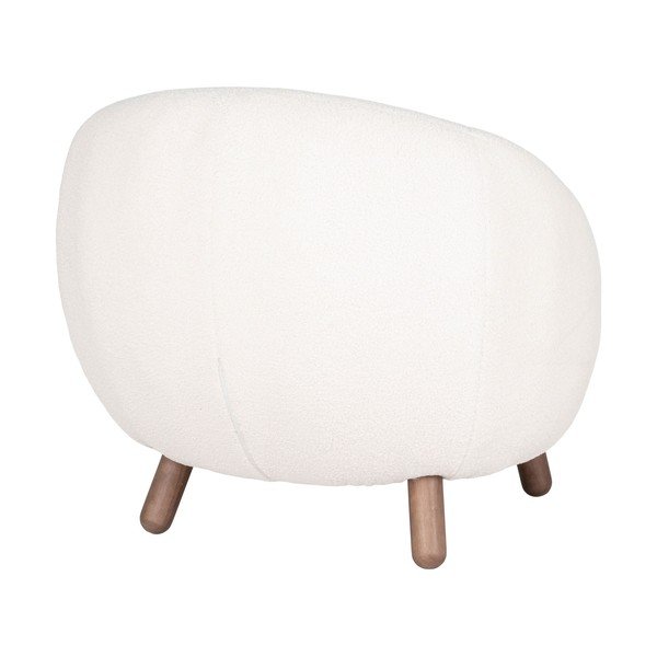 Krem fotelja s naslonjačem za noge Savona – House Nordic-image-4