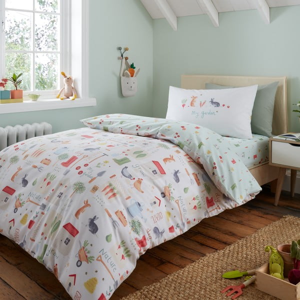 Dječja posteljina za krevet za jednu osobu 135x200 cm My Allotment – RHS