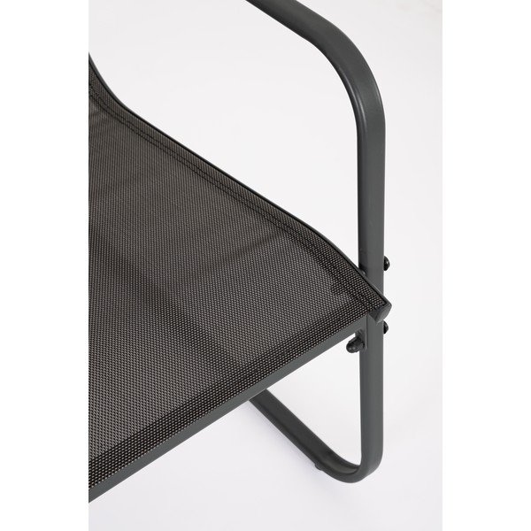 Antracitno siva željezna vrtna garnitura za 4 osobe Gonzalo – Bizzotto-image-4