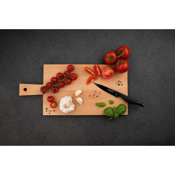 Crni nazubljeni nož od nehrđajućeg čelika Nirosta Wave-image-1