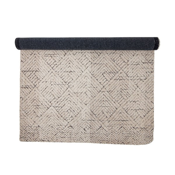 Krem tepih od mješavine pamuka 150x210 cm Saxo – Bloomingville-image-3