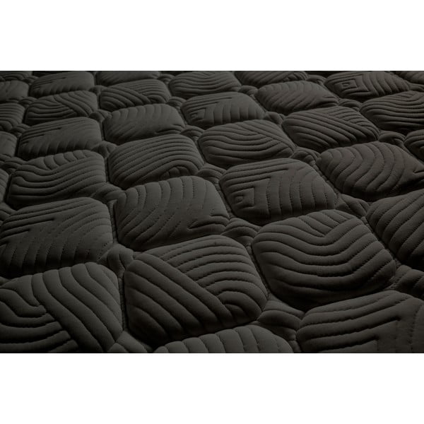 Tvrd madrac od pjene 140x200 cm Air Black – Moonia-image-4