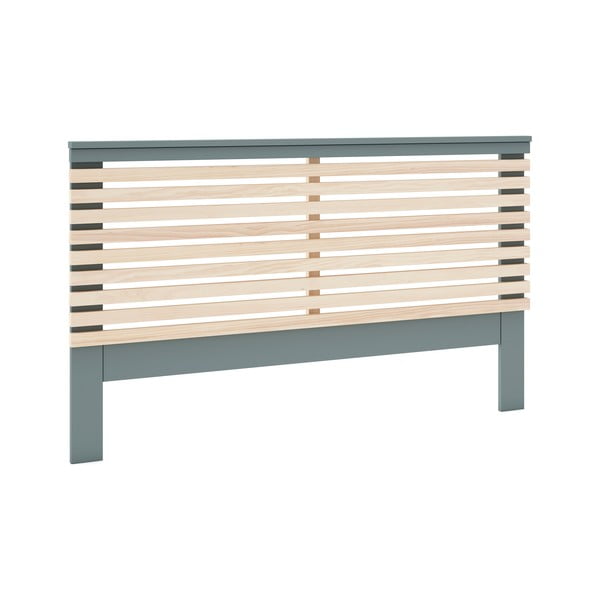 Uzglavlje u dekoru bora u prirodnoj boji/prljavo zeleno 146x100 cm Pisco – Marckeric-image-3