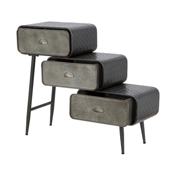 Ormar s 3 ladice Mauro Ferretti Iron School-image-3
