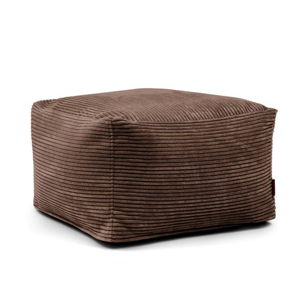 Tamno smeđa vreća za sjedenje od samta Softbox MooG – SLOWDOWN