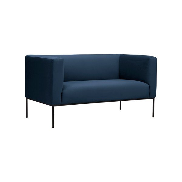 Tamnoplava sofa Windsor & Co Sofas Neptune, 145 cm-image-1