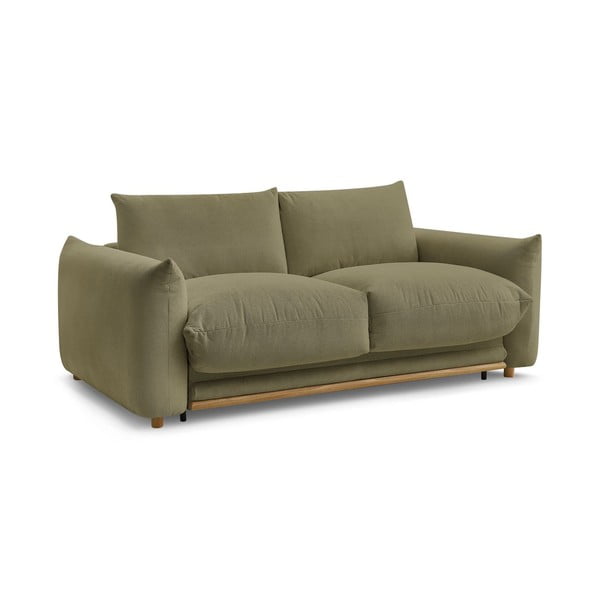 Zelena sklopiva sofa 214 cm Ernest – Bobochic Paris-image-3