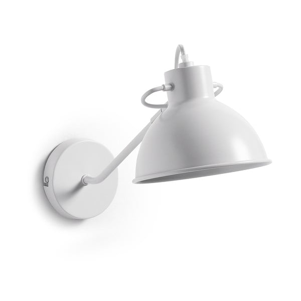 Bijela zidna lampa Offelis – Kave Home