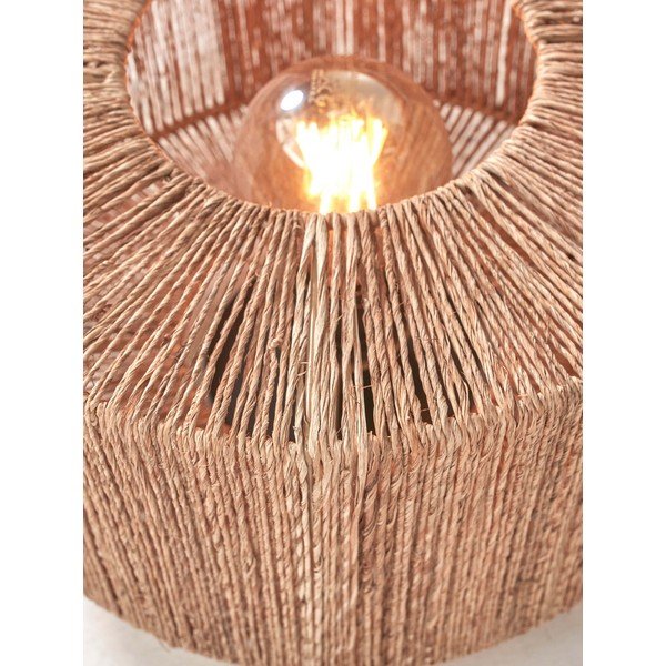 Stolna lampa u prirodnoj boji sa sjenilom od jute (visina 37 cm) Iguazu – Good&Mojo-image-4