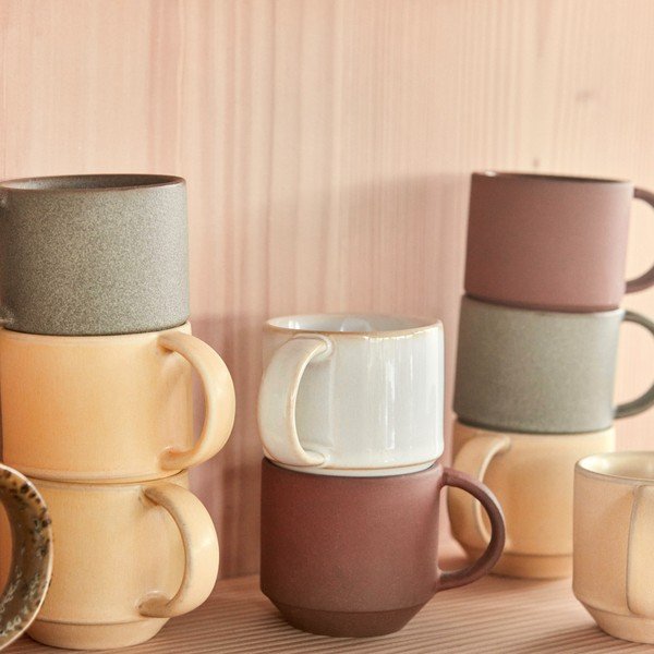 Šalice u setu 2 kom od terakote boja terakote Yuka – OYOY Living Design-image-1
