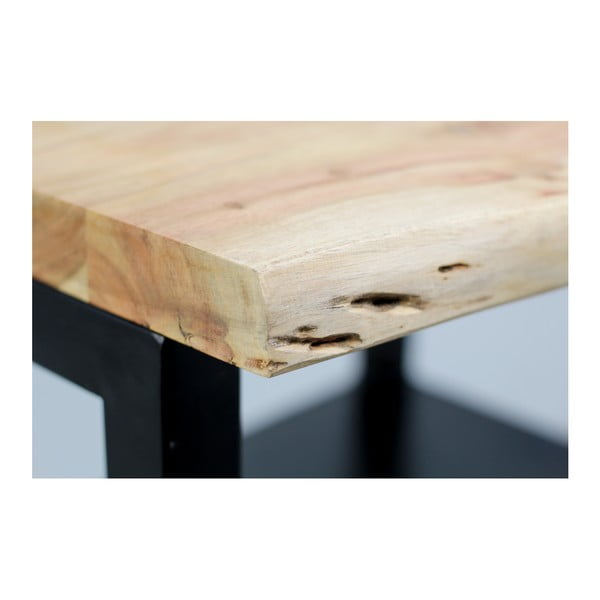 Pomoćni stolić s pločom od drveta bagrema HSM collection SoHo-image-1