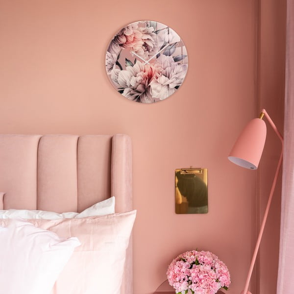 Stakleni zidni sat ø 30 cm - Styler-image-1