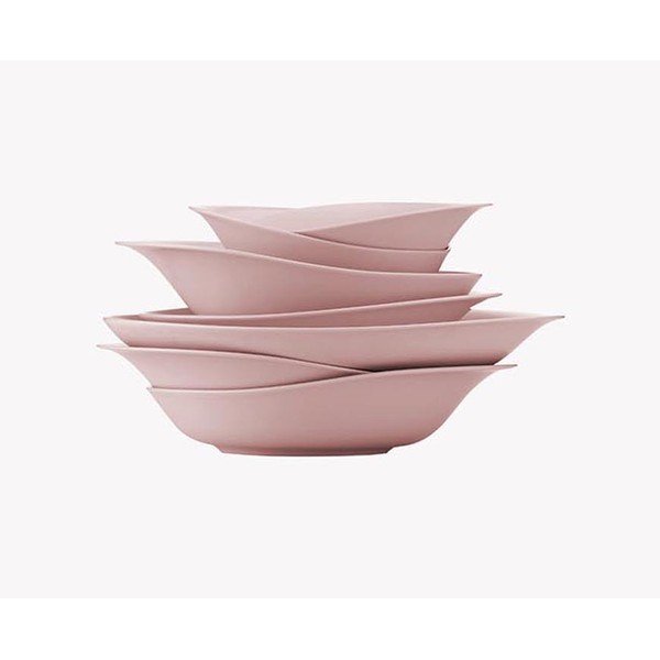 29-dijelni ružičasti porculanski set posuđa Kütahya Porselen Rose-image-1