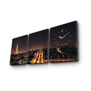 Slika i zidni sat Pariz, 96 x 40 cm