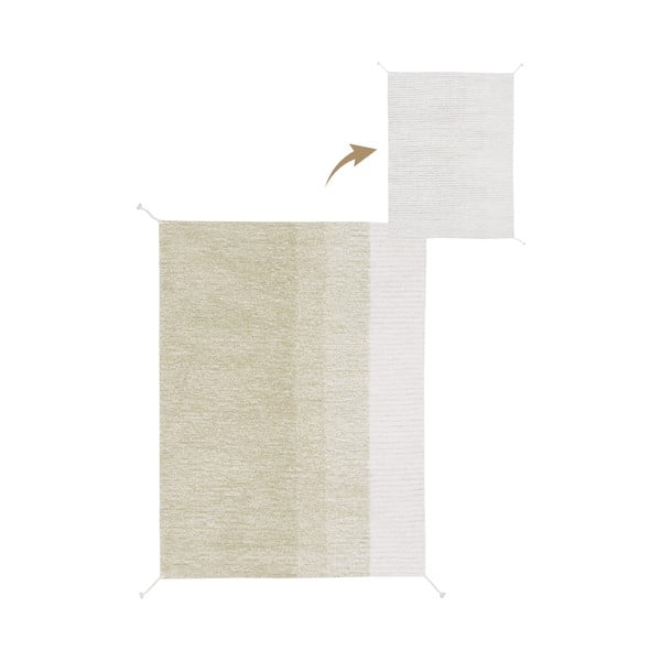 Svijetlo zeleni pamučan tepih 120x160 cm Gelato Green – Lorena Canals