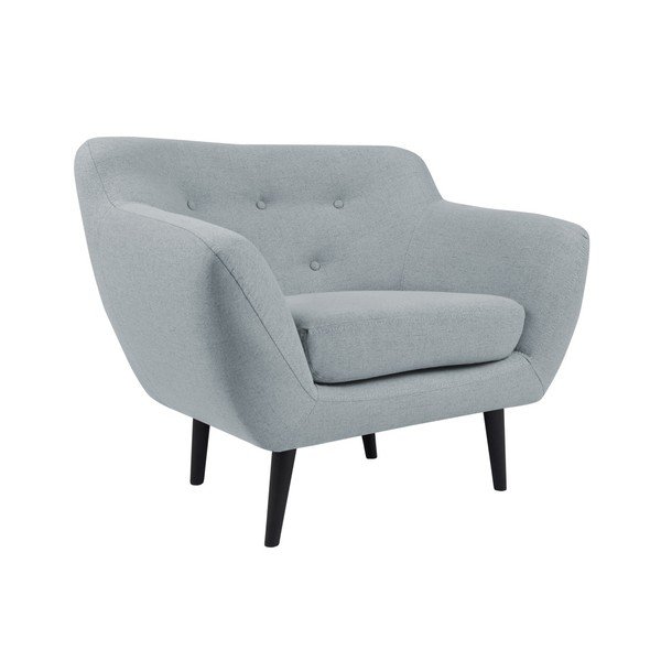 Svijetloplava fotelja sa smeđim nogama Mazzini Sofas Pijemont-image-3