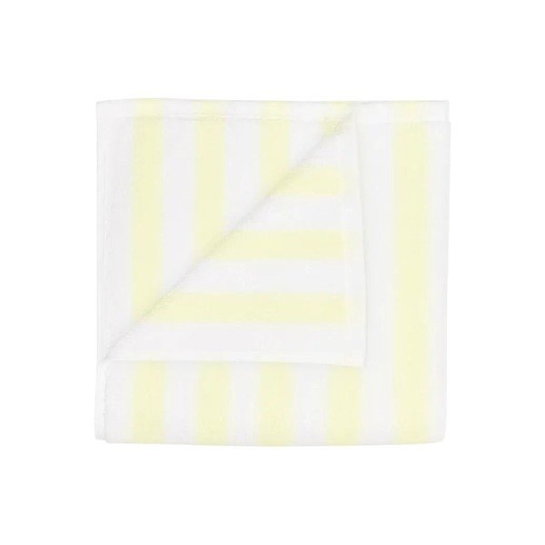 Svijetlo žuti/bijeli ručnici u setu 2 kom od organskog pamuka od frotira 30x50 cm Arto – Blomus