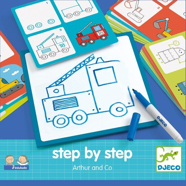 Kreativni set Djeco Step by Step Arthur-image-1