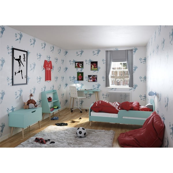 Tirkizni dječji krevet 70x140 cm Gaia - Tvilum-image-1