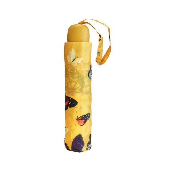 Žuti sklopivi kišobran Papjaune, ⌀ 96 cm-image-1