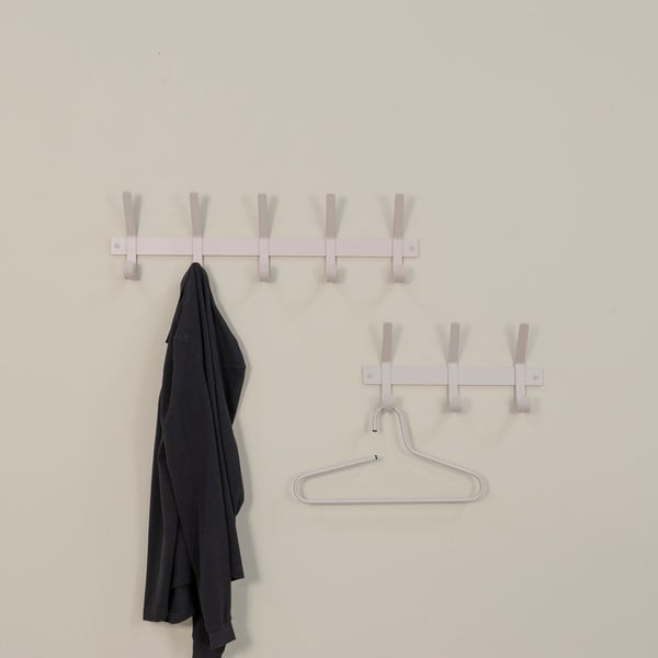 Smeđe-siva metalna zidna vješalica 40 cm Dexter – Spinder Design-image-1