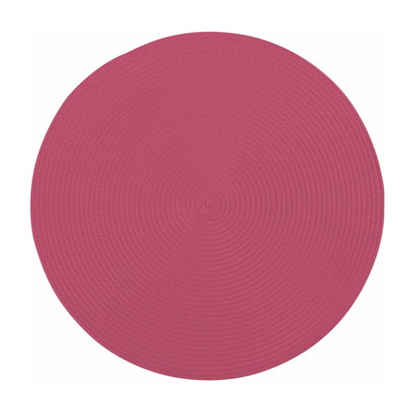 Ružičasti okrugli podmetač Tiseco Home Studio Round, ø 38 cm