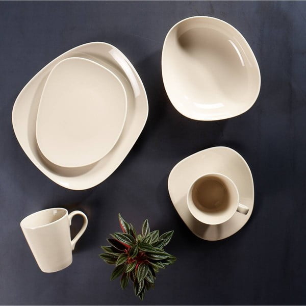 Kremasta bež porculanska šalica za kavu Villeroy & Boch Like Organic, 0,27 l-image-1