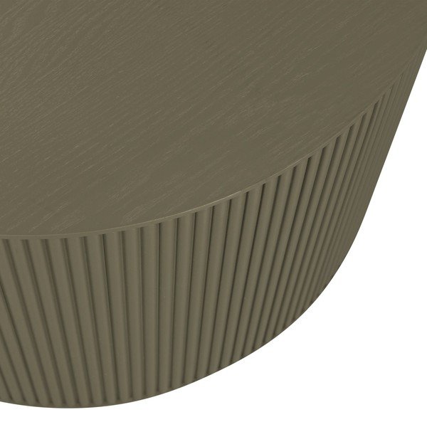 Kaki zeleni okrugli stolić za kavu ø 60 cm Sanne – WOOOD-image-3