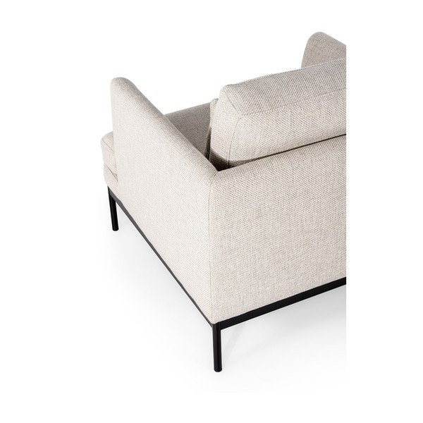 Svijetlo bež fotelja Ndesign Pearl-image-4