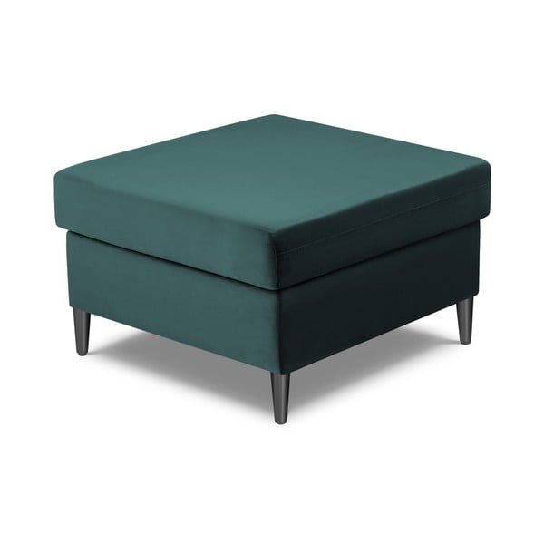 Petrolej zeleni baršunast tabure Kyoto – Cosmopolitan Design-image-2