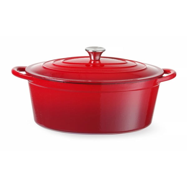 Lonac od lijevanog željeza s poklopcem prikladni za indukcijsko kuhalo 6,88 l – Hendi