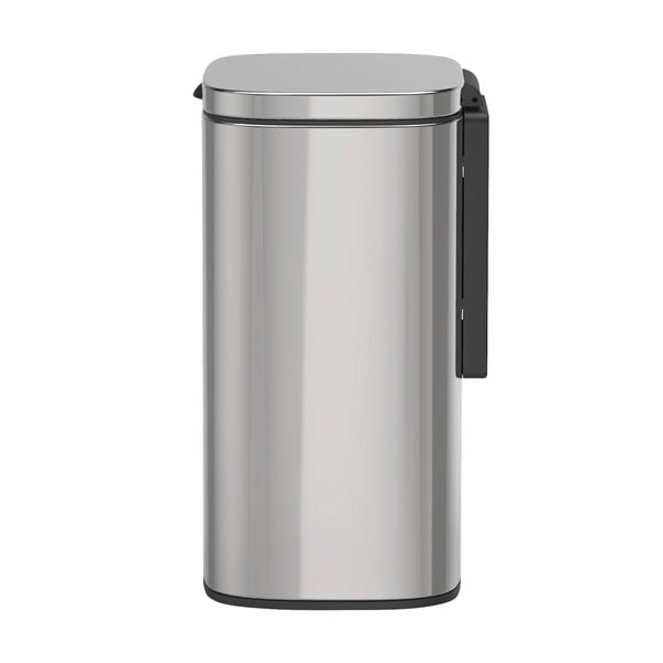 Srebrna kanta za otpatke od nehrđajućeg čelika Wenko Sare-image-4