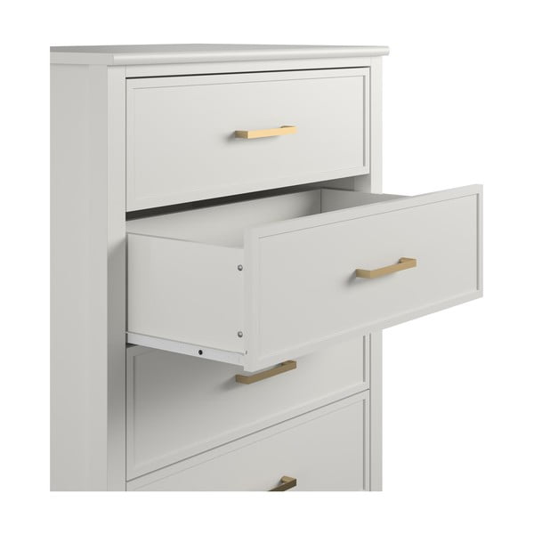 Bijela komoda CosmoLiving by Cosmopolitan Westerleigh, 75 x 106 cm-image-2