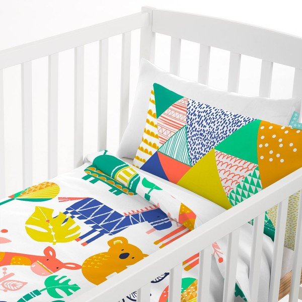 Posteljina Moshi Moshi Geo Jungle, 100 x 135 cm-image-3