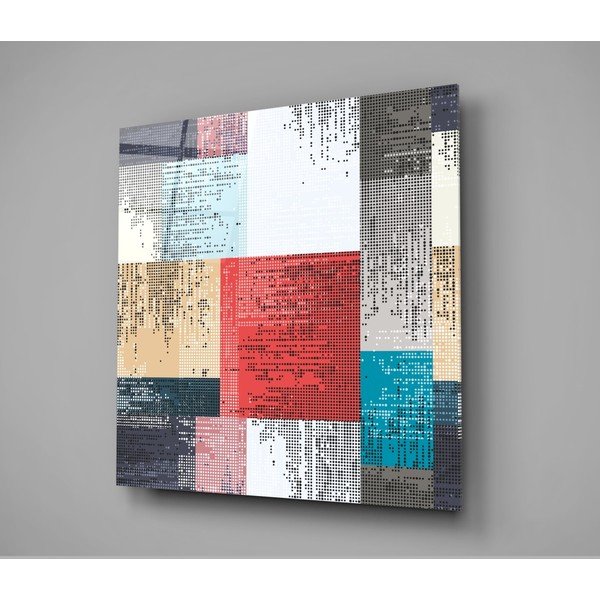Staklena slika insigne patchwork, 40 x 40 cm-image-3