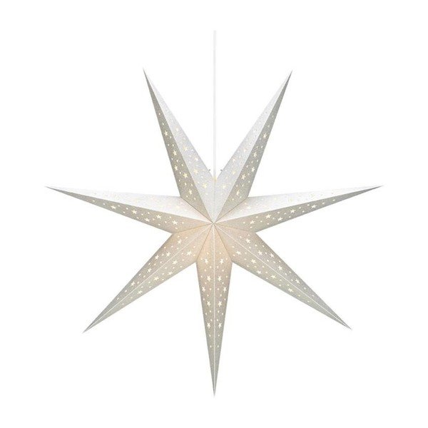 Svjetlosni ukras s božićnim motivom u srebrnoj boji ø 75 cm Solvalla – Markslöjd