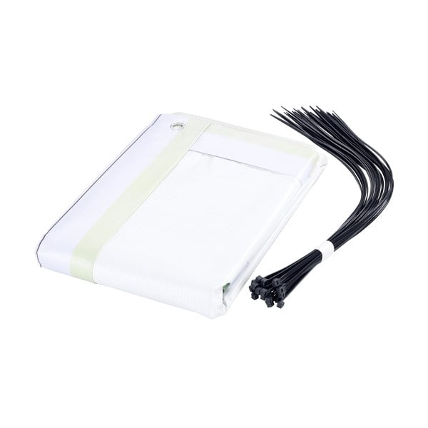 Žuto-zeleni plastičan balkonski zastor 500x85 cm Butterfly – Maximex-image-3