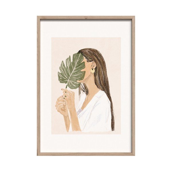 Tiskana slika s okvirom 50x70 cm Hidden – Styler