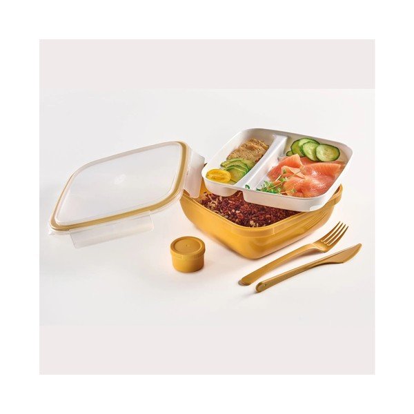 Kutija za ručak s priborom za jelo s pregradama Fresh – Snips-image-1