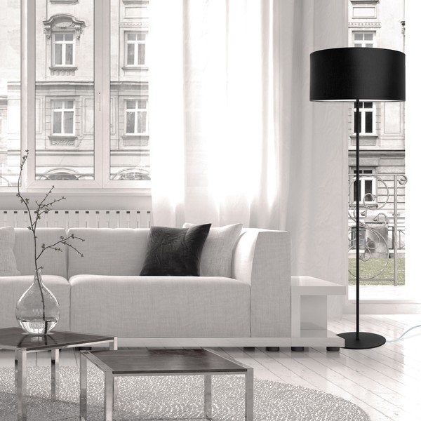 Crna podna lampa Sotto Luce MIKA X 1F-image-2