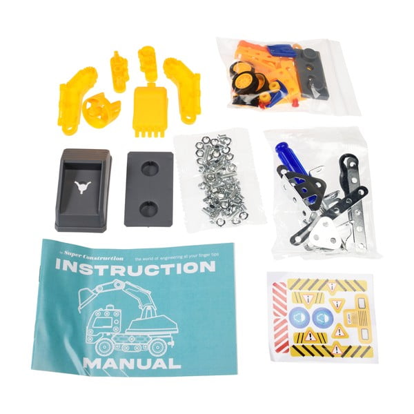 Dječja igračka na sastavljanje Digger Truck – Rex London-image-4