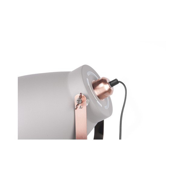 Siva podna lampa sa detaljima u boji bakra Leitmotiv Mingle-image-2