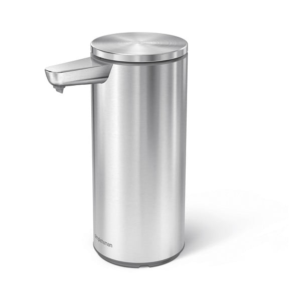 Željezni automatski dozator sapuna u mat srebrnoj boji 266 ml – simplehuman